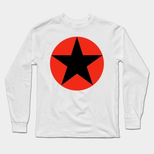 Red Star Symbol Long Sleeve T-Shirt